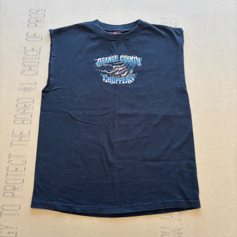 Y2K Orange County Choppers T-shirt Muscle Tee Sleeveless